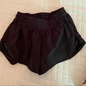 Black lululemon shorts